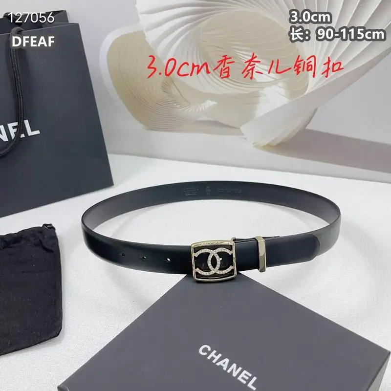 Chanel belt 30mmX90-115cm 8L33